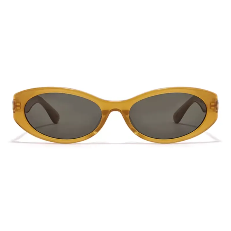 Fakeme Irregular Shape Sunglasses Unisex Orange-1