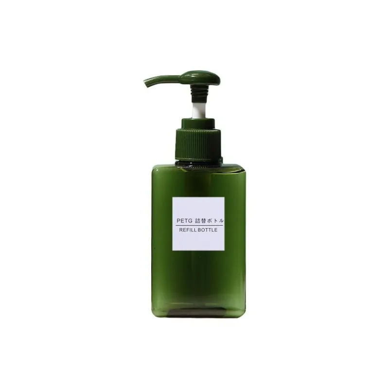 ZHENZI Travel Bottle Set Push Button Shower Gel, Shampoo, Hand Sanitizer Small Empty Bottle Portable Lotion Bottle-16