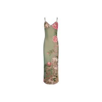 Tiger Mist JULIANNA DRESS Slip Dresses Women's Green