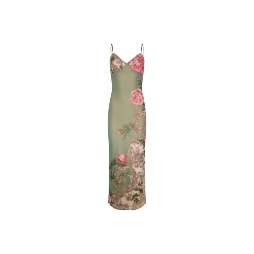 Tiger Mist JULIANNA DRESS Slip Dress Women's Green