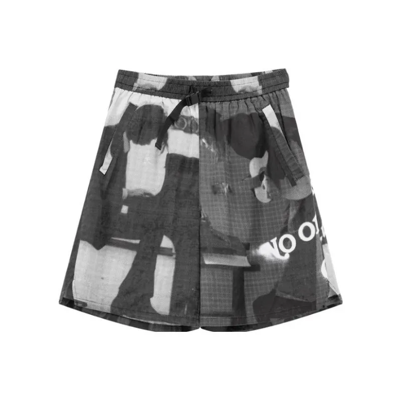 NO ONE ELSE Casual Shorts Unisex White-0