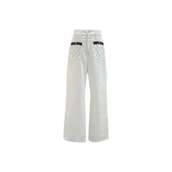 ABBY GODDESS Jeans Women's White