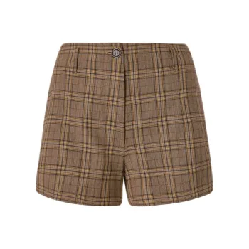 PINKO Nevi Checked Shorts