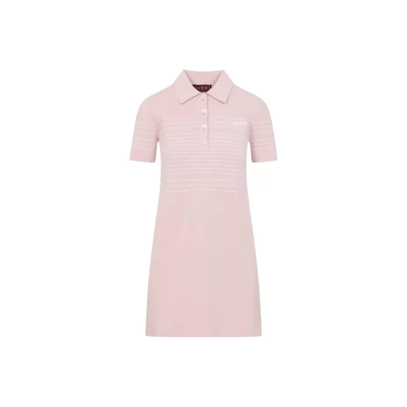 GUCCI Striped detailing Mini Dress-0
