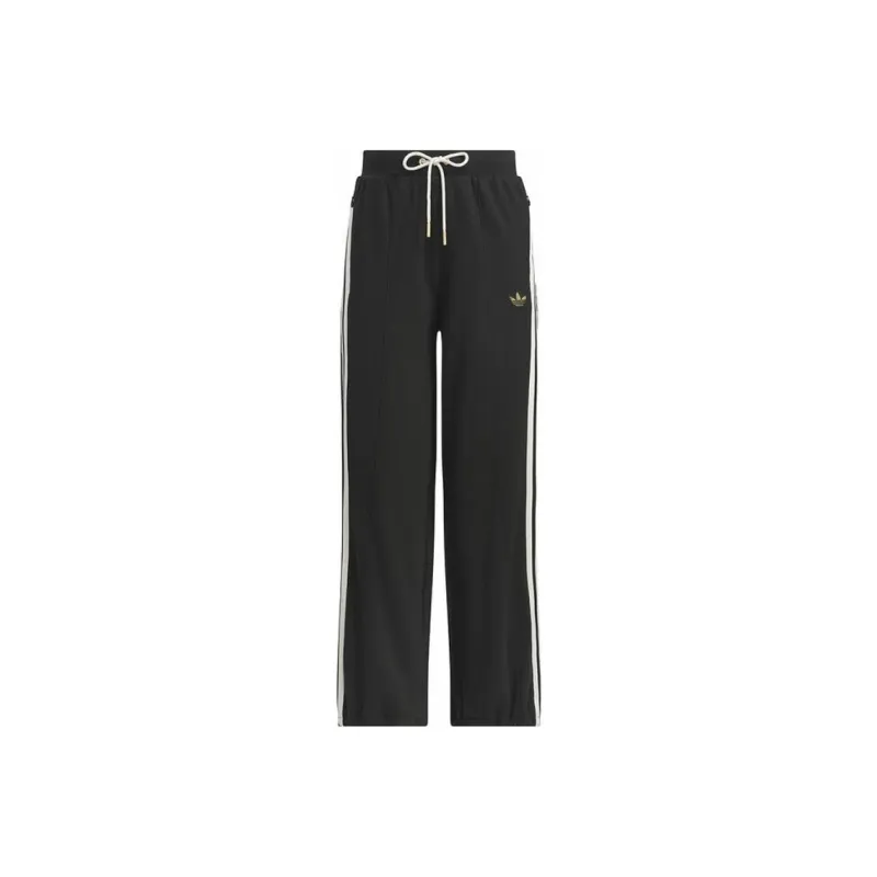 Adidas Originals FW24 Knitted Sweatpants Women's Black-0