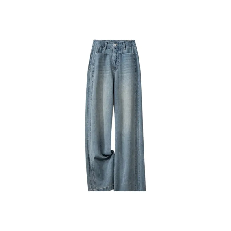 LUYOUYE Jeans Women's Light Blue-0