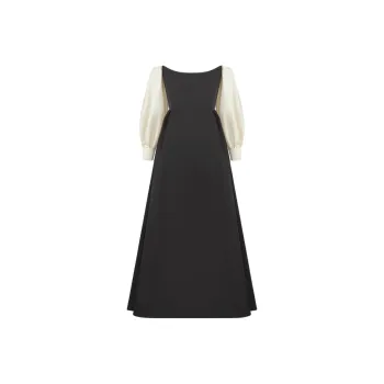 DIOR Long Sleeved Dresses Women's Black