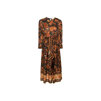 Zimmermann Junie Silk Midi Dress