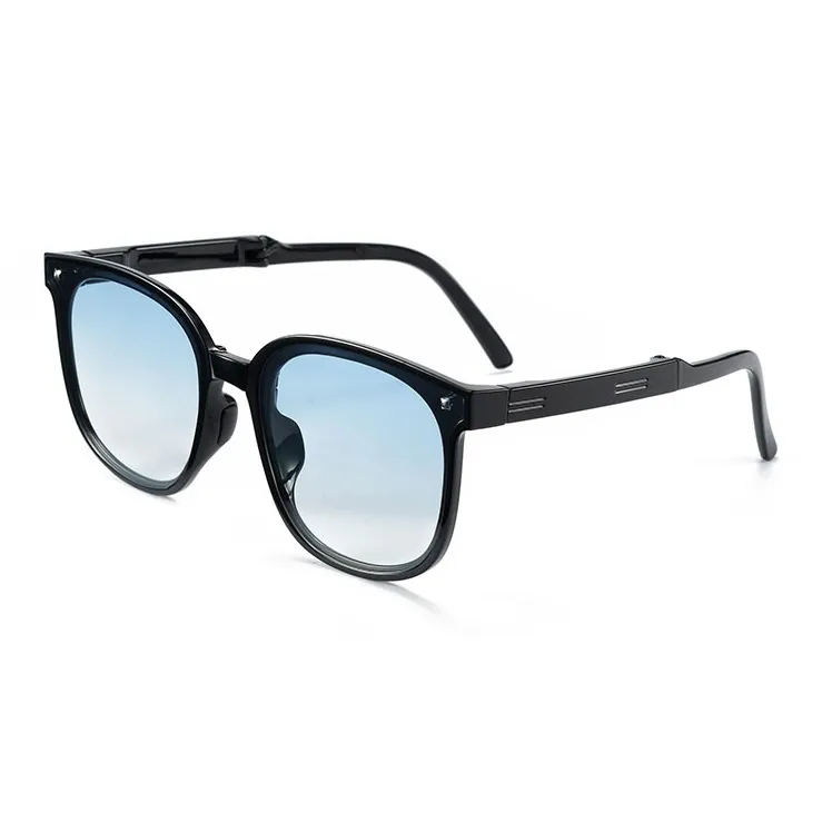 LASHION TR/Memory Plastic Square Sunglasses Unisex-17