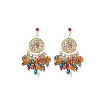 LIANGCAI Alloy Earrings Women's