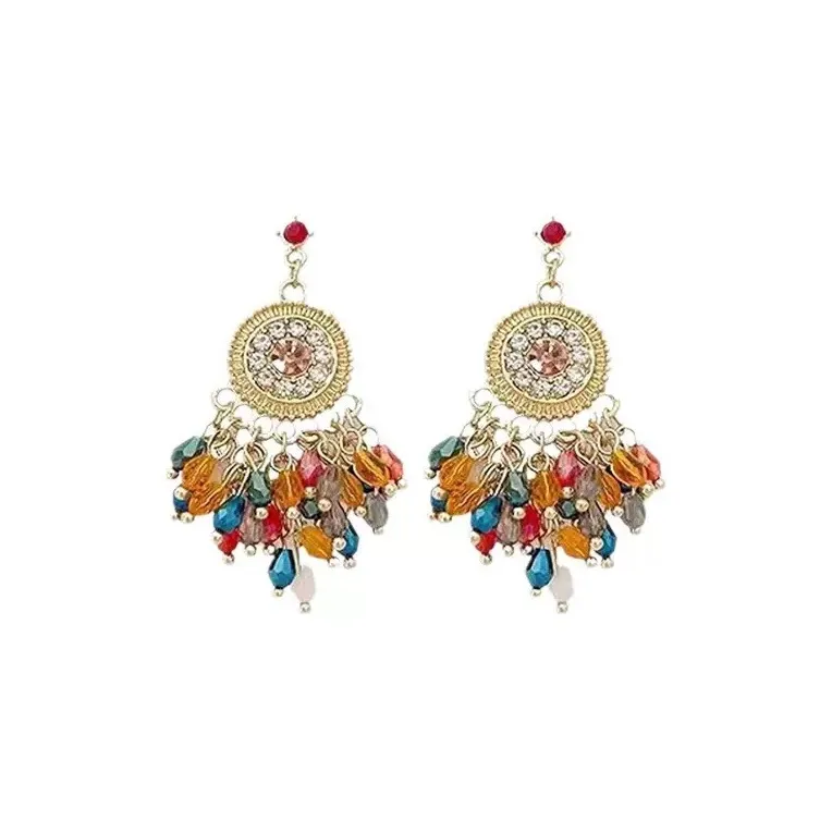 LIANGCAI Alloy Earrings Women's-0