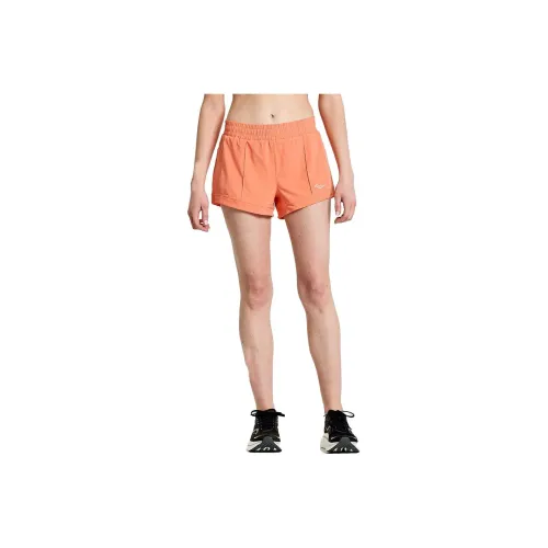Saucony Outpace 3' Short Casual Shorts Women's Orange