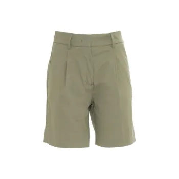 K WAY Casual Shorts Women's Khaki Green