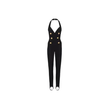 BALMAIN Crepe Tailored Jumpsuit