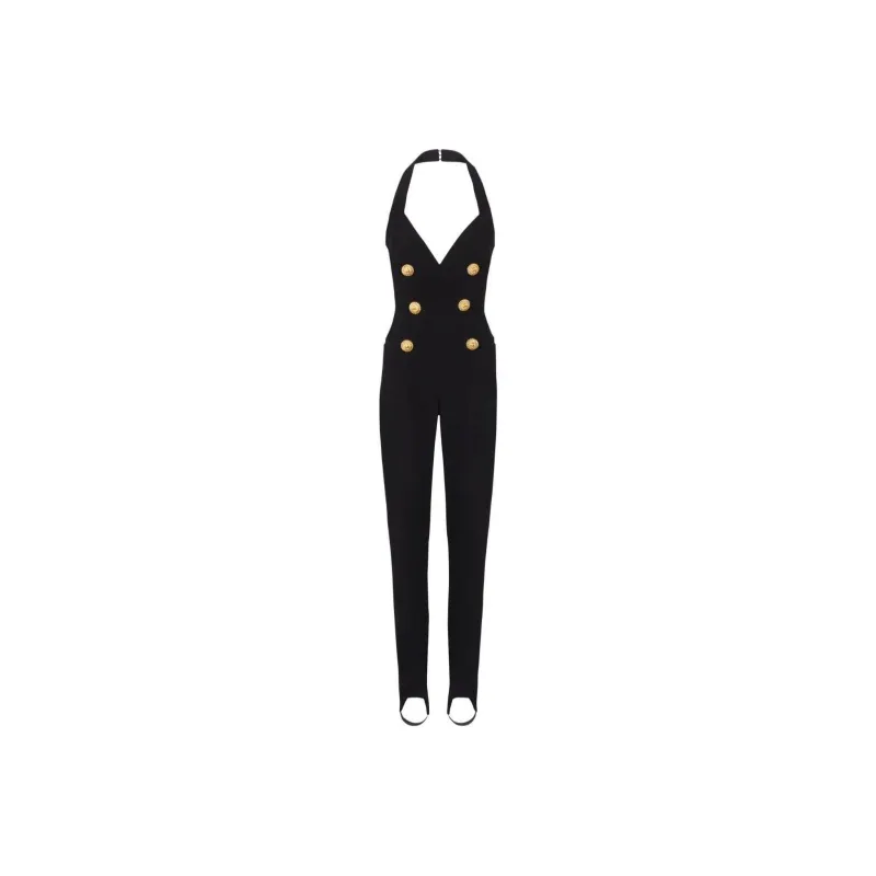 BALMAIN Crepe Tailored Jumpsuit-0