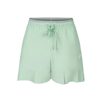 Asics Women's Running Casual Shorts Women's Gray Green