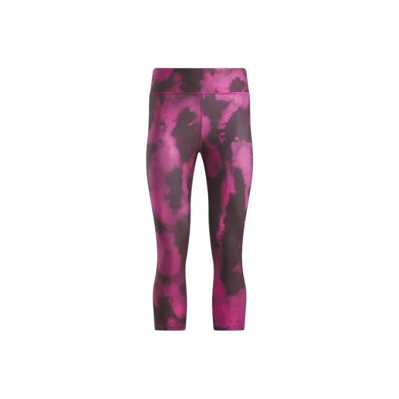 Reebok Identity Training Capri Leggings Women's Fuchsia/Black-0
