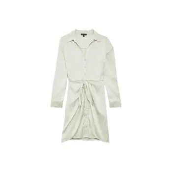 GUESS Long-Sleeved Dresses Women's Light Green