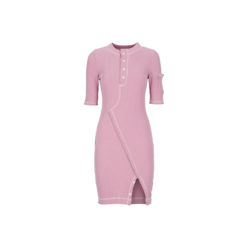MOSCHINO Short-Sleeved Dresses Women's Pink-0