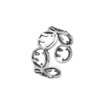 TAOHUAZHAOZHAO S925 Silver Rings Women's