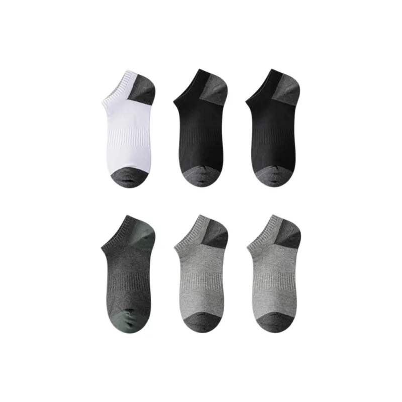 LUYOUYE Ankle Socks Men's 6 Pack-6