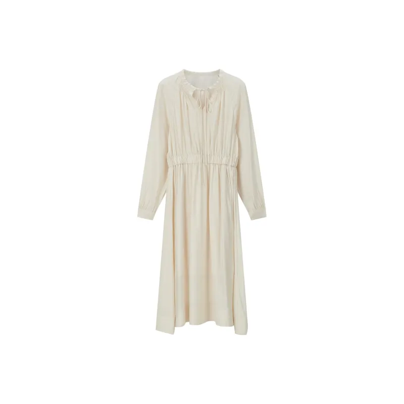 VIMLY Long Sleeved Dresses Women's-0