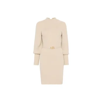 Twinset Ribbed knit Midi Dress