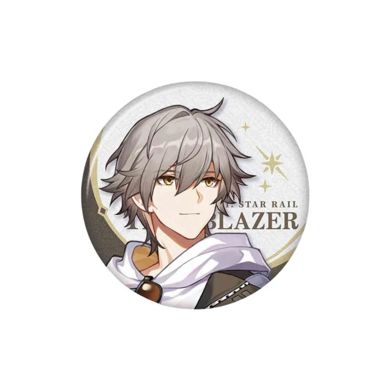 Crash Star Dome Railway x MIHOYO Dan Heng Drinking Moon, Jing Yuan Train Journey Collection Badges-1