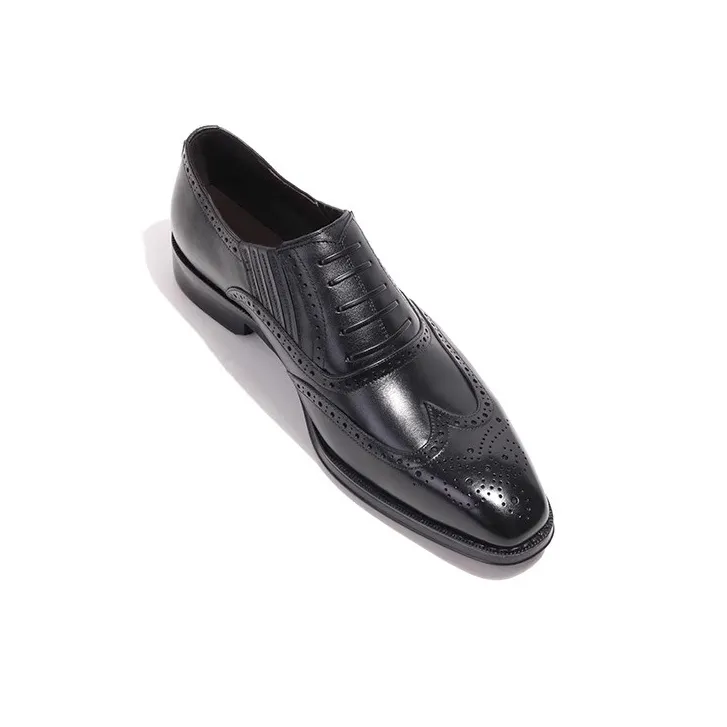 Bansley Men's Casual Shoes Men Low Top Black-1