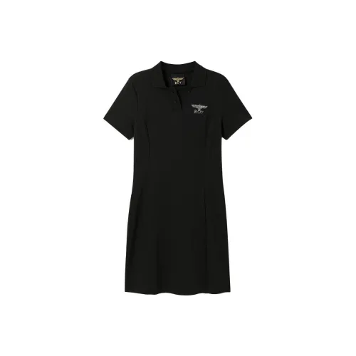 Boy London Short Sleeved Dresses Women's Black
