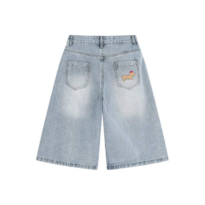 Zomuros Denim Shorts Unisex-1