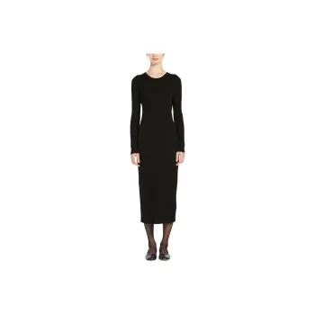 WEEKEND MaxMara Long Sleeved Dress Women's Black