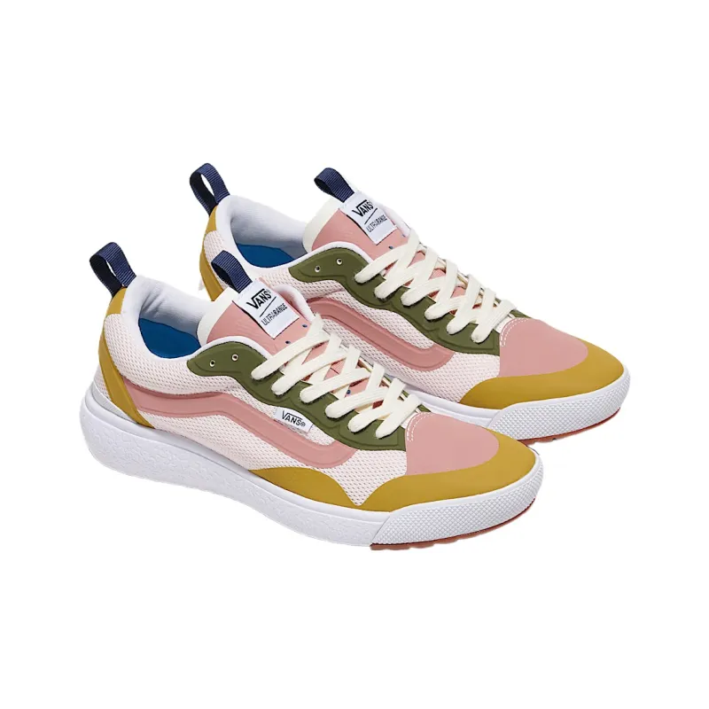 Vans Customs Low Top Casual Shoes Unisex White Yellow-1