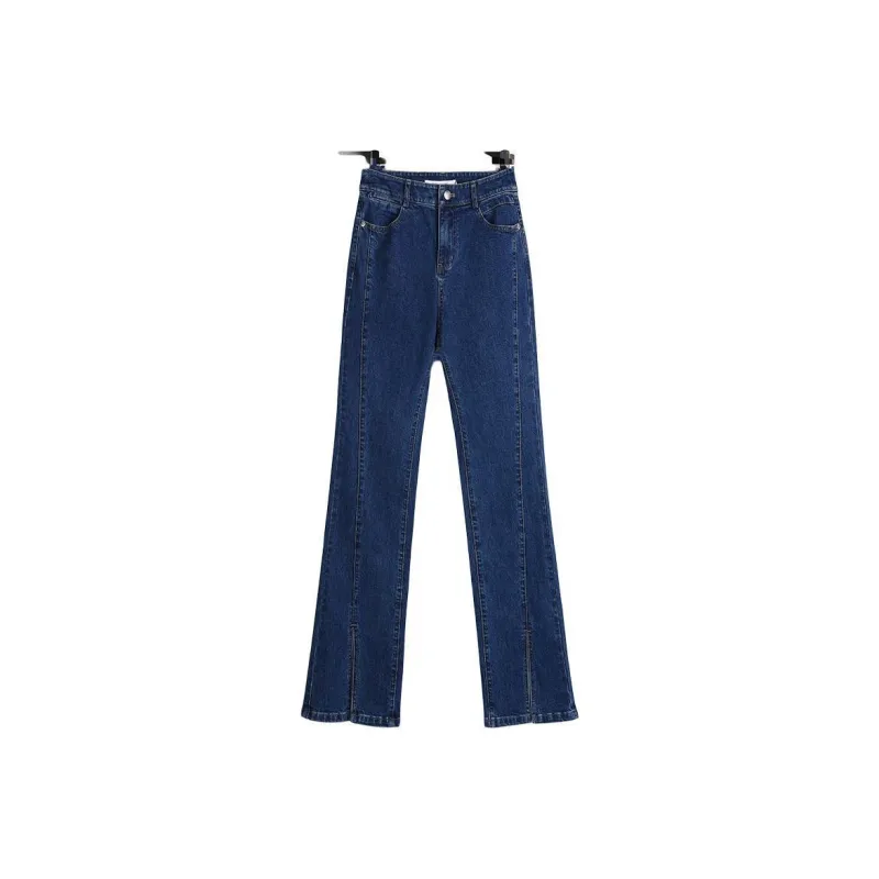 Roselingling Jeans Women's Denim Blue-0