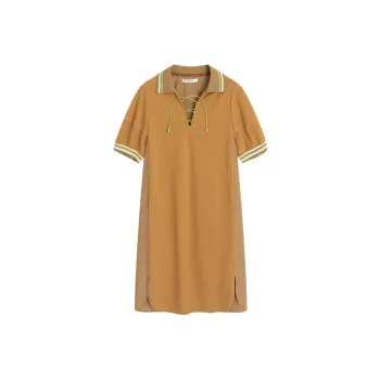Broadcast Short-Sleeved Dresses Women's Y80 Sandstone