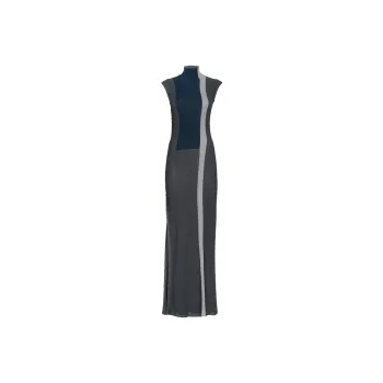 FENDI Ribbed-Knit Sleeveless Dress