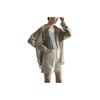 SHALLOW STREAMS Casual Suit Women's Morandi Green