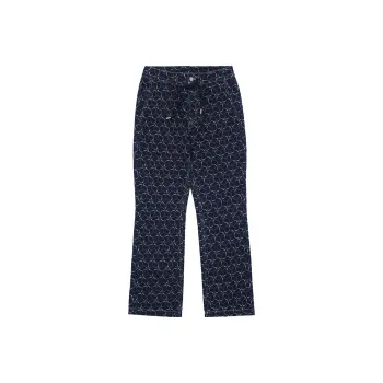 LI NING 1990 Classic Collection Jeans Women's Dark Iris Blue