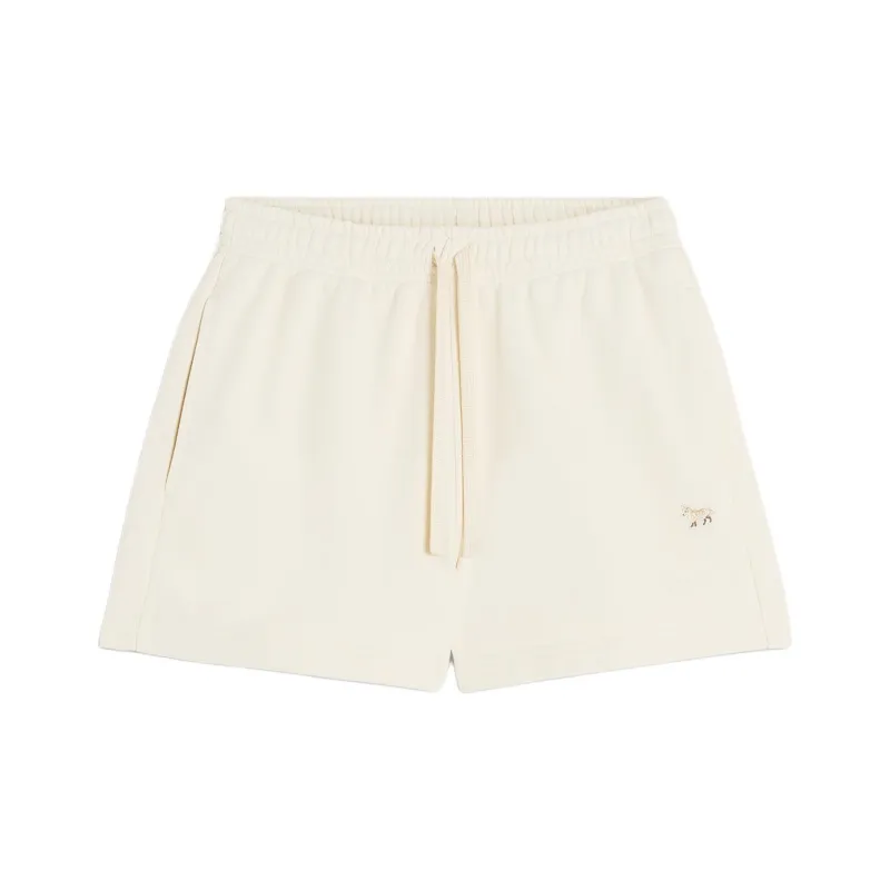 Maison Kitsune Baby Fox Patch Drawstring Shorts-0