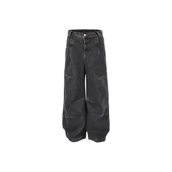 YUZHAOLIN Jeans Unisex Black