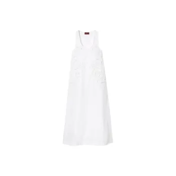 GUCCI Sleeveless Dress Women's White
