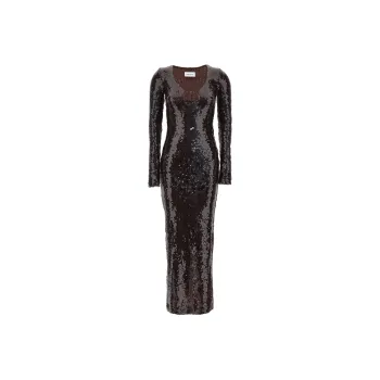 16ARLINGTON Long-Sleeved Dresses Women's Brown