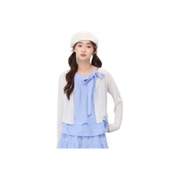 ZIHAN Knitwear Women's Beige Gold