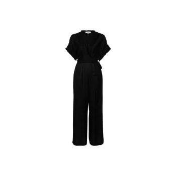 DVF Diane Von Furstenberg Dechen Lace trim Jumpsuit