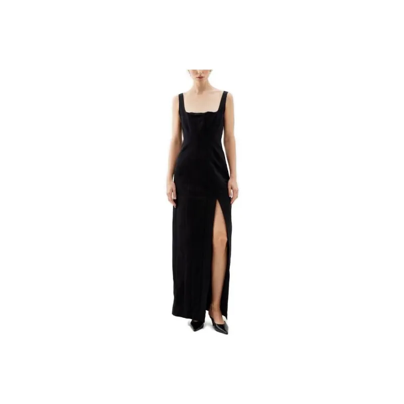 Staud Sleeveless Dresses Women's Black-0