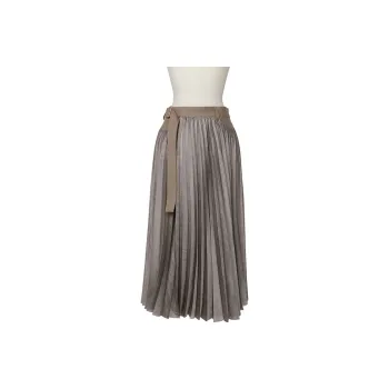 Sacai Denim panels Midi Skirt