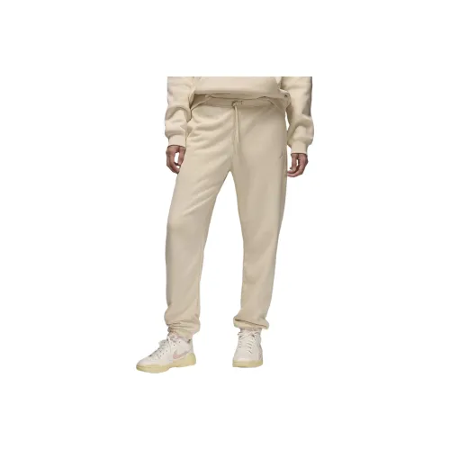 jordan 7.5us jordan 7.5us Brooklyn Fleece French Terry Knitted Sports Pants Women's Illustration Light Brown/White