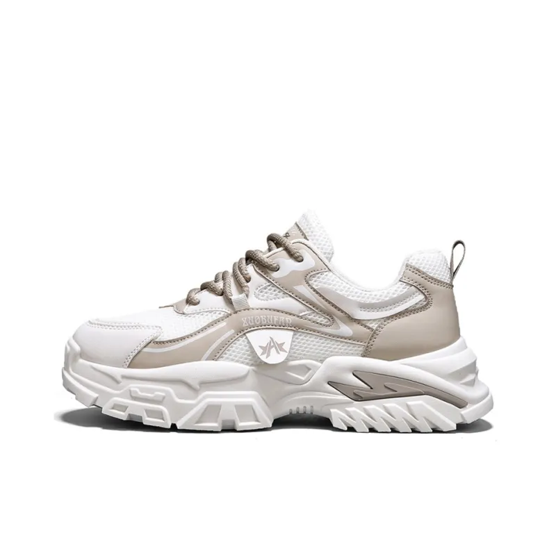 Colorful Creations Height Increasing Abrasion Resistant Lightweight Slip Resistant Low Top Chunky Sneakers Men's-1