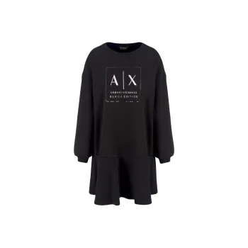ARMANI EXCHANGE Logo-print Jersey Dress