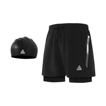 PEAK Swimming Equipment Sets Seaside Beach Vacation With Hot Spring Relaxation Men's Black